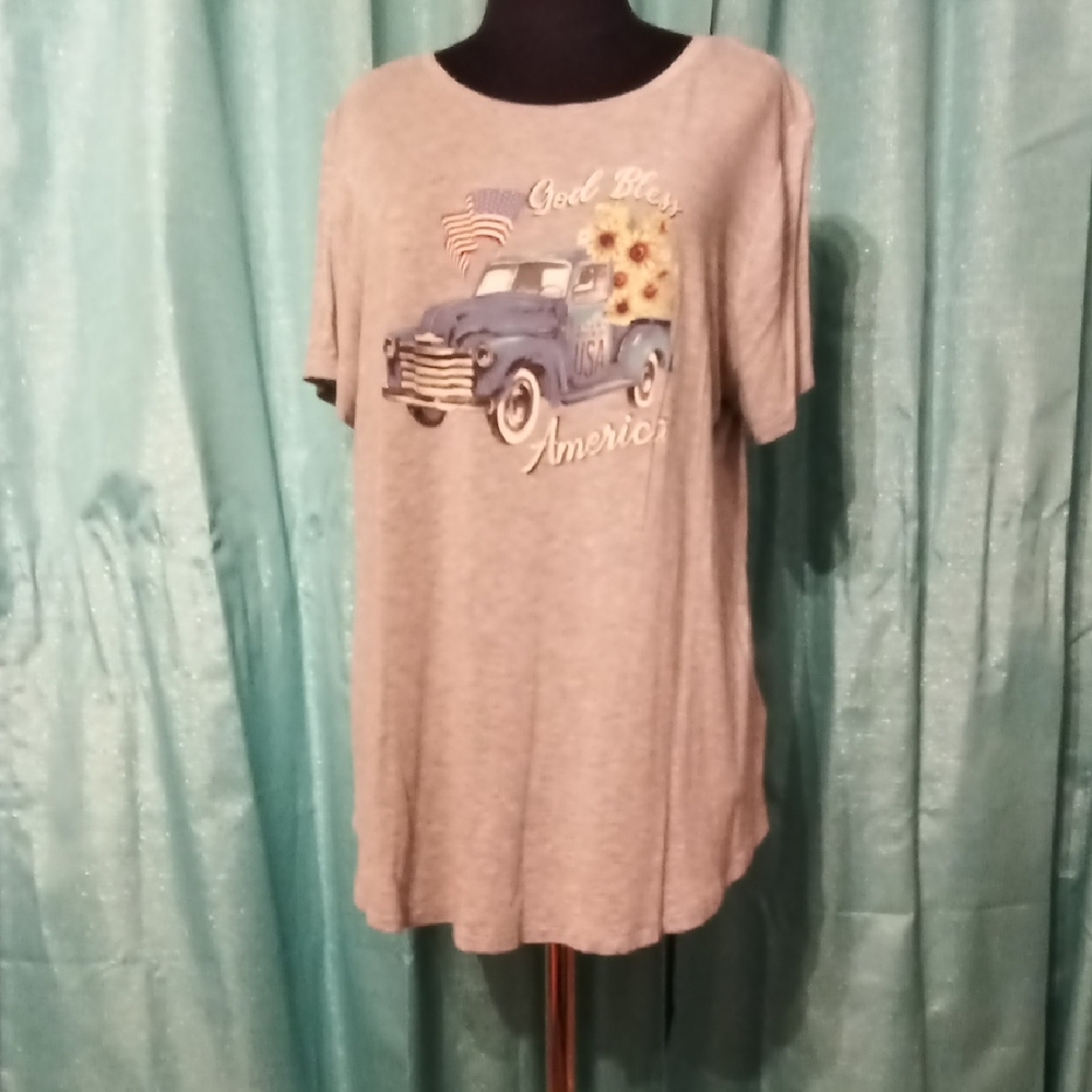 Maurices Heather Gray T-Shirt